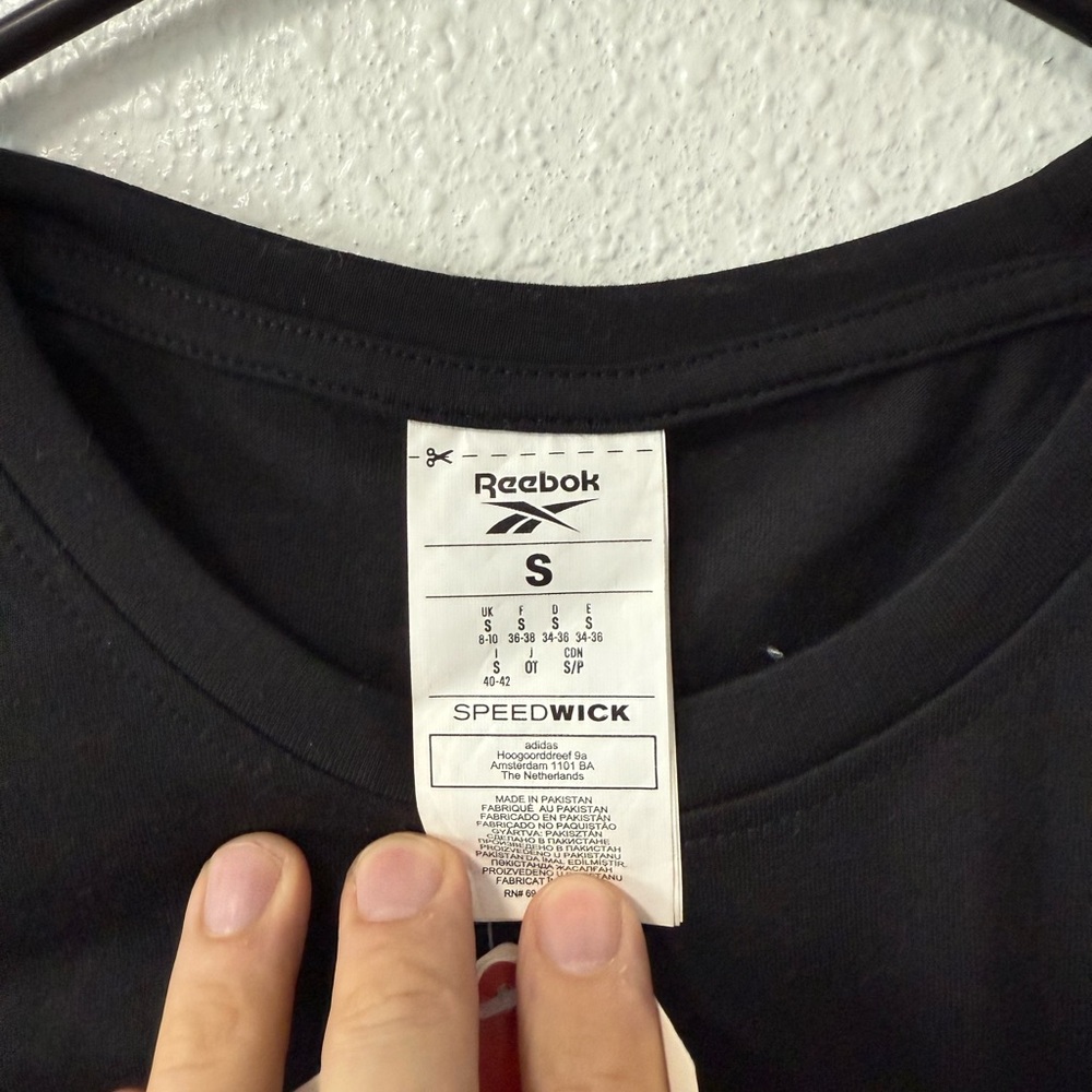 Reebok Black T-Shirt